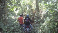 Tujuan mencapai air terjun sudah dekat