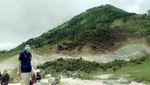 Ssst.. Bisa Sauna Gratis di Kawah Sikidang, Dieng