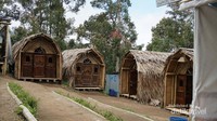 Rumah kurcaci bisa jadi spot menarik juga untuk berfoto.