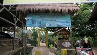 Pintu masuk Desa Wisata Ciantir