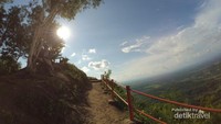 Tangga menuju Puncak Becici