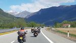 Stelvio Pas, Jalan Zig-zag di Pegunungan Alpen
