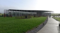 Gedung modern yang merupakan pintu masuk menuju Stonehenge