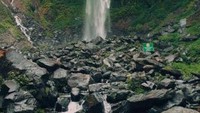 Indahnya panorama AIr terjun Grojogan sewu