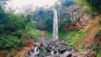 Panorama Air terjun Grojogan sewu