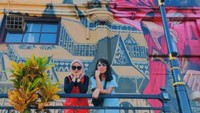 Mural di pesisir Malacca River