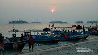 Menikmati senja di Pulau Ayer yang dekat dengan Jakarta