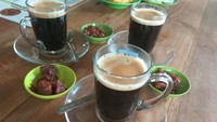 paduan kopi dan gula yang nikmat