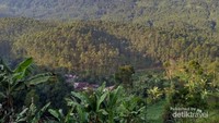 Pemandangan asri di dataran tinggi wilayah Bandung Barat