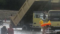 salah satu sudut yang digunakan untuk mencuci kendaraan