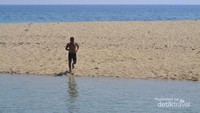 Airnya mengalir langsung ke laut