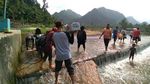 Sungai Sejernih Kaca di Sumatera Barat