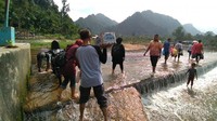 Berlebaran bersilaturrahmi bersama di alam terbuka