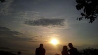 Siluet sunrise