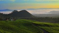 Suasana pagi di Ciater