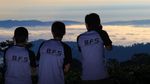 Sunrise di Kaki Tangkuban Perahu Tak Kalah dengan Bromo