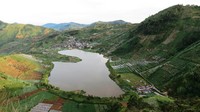 Telaga Dieng yang cantik