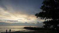 Sunset cantik yang dinanti.