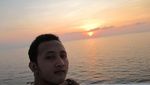 Sunset dari Atas Kapal Pesiar, Begini Indahnya
