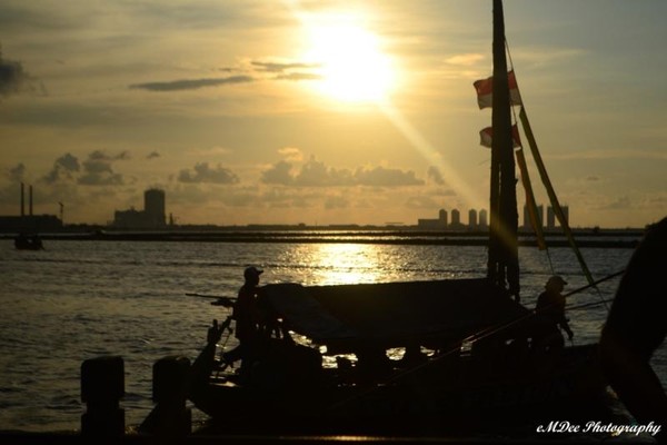 Sunset di Ancol Tak Kalah Indahnya