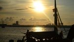 Sunset di Ancol Tak Kalah Indahnya