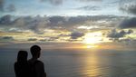 Sunset di Bukit Parang Endog, Yogya Memang Istimewa