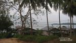 Sunset Jingga nan Menawan dari Kampung Tua Tanjung Piayu, Batam