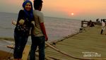 Sunset Romantis di Pantai Akkarena Makassar
