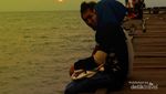 Sunset Romantis di Pantai Akkarena Makassar