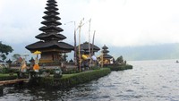 Pura Danu Beratan di Bedugul, Bali.