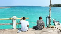 Bisa memancing di Pulau Peucang, Ujung Kulon