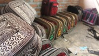 Beberapa tas yang sudah siap dikirim ke pemesan