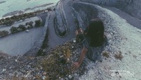 Pantai Melasti dari ketinggian