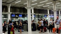 Check in eurostar di St Pancras - London