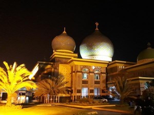 Taj mahal Ala Indonesia di Pekanbaru