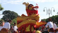 Bahkan ada barongsai mengisi CFD