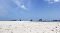 Hamparan Pasir Putih di Pulau Pasir