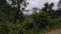 Suasana perbukitan yang masih adem