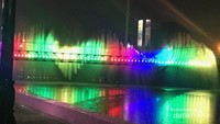 Tak perlu jauh-jauh ke Korea, Semarang juga punya Bridge Fountain.