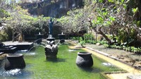 Salah satu sudut taman di GWK