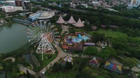 Pemandangan keseluruhan Taman Legenda Keong Mas