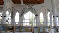 Kondisi dalam Masjid Rahmatullah sekarang bukti dahsyatnya gelombang tsunami aceh 2004 silam