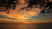 sunset tanjung bayang