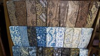Begini contoh batik yang sudah jadi