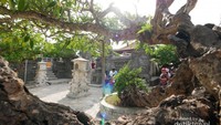 Suasana di Pura Uluwatu, Bali.