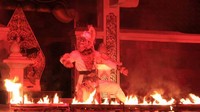 Hanoman tertangkap dan dibakar