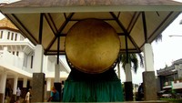 Bedug Besar Masjid Agung Tasikmalaya