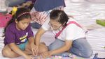 Tawa Anak-Anak yang Ceria di Festival Layang-Layang, GOR Ragunan