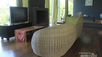 Suasana resort yang homey membuat betah berlama-lama