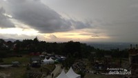 Sunset dari puncak tebing breksi